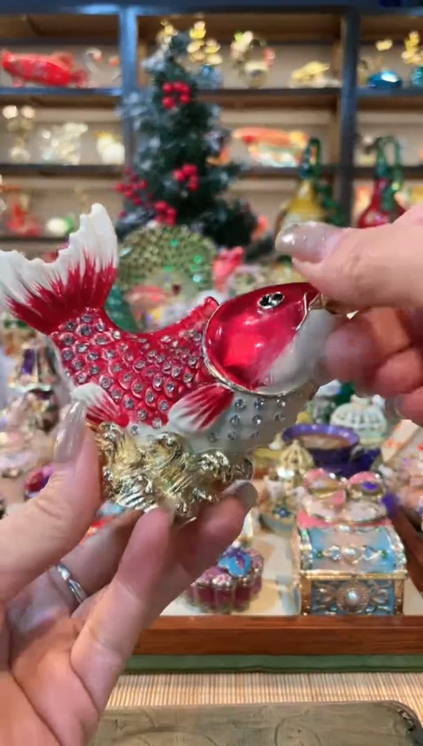 【闪购商品】精致珐琅彩首饰盒