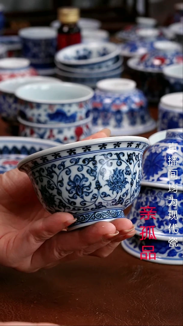 景德镇高端茶器景德镇墨奈纯手工手绘高端茶器