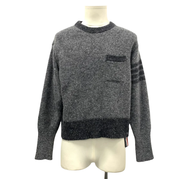 妃鱼/汤姆·布朗/羊毛/毛衣/95新/凡1010