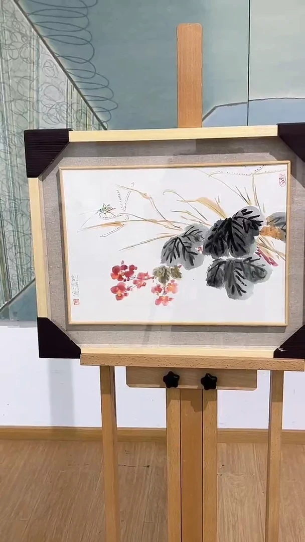 国画邹训精-1平尺-国画作品-x