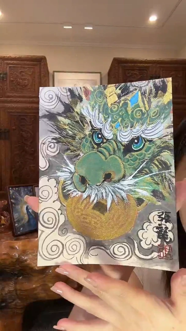 国画张龙张龙张龙