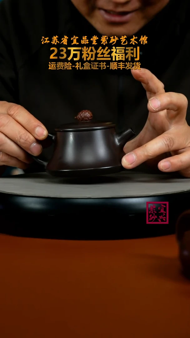 茶壶紫砂李传容赤龙血砂鸿运硕果170CC