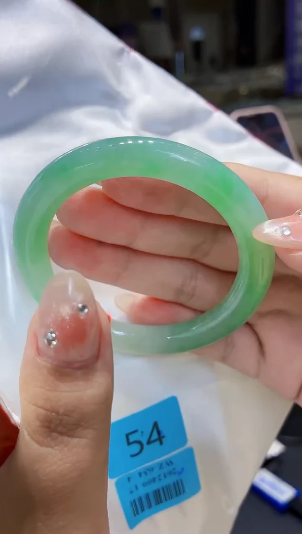 未镶嵌手镯翡翠翡翠手镯54-56