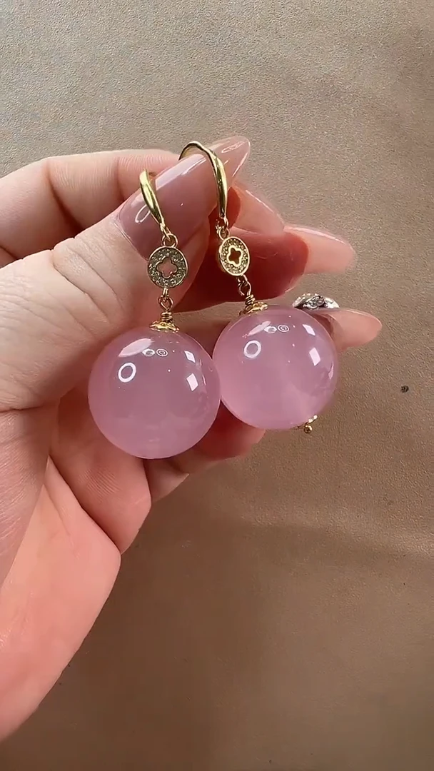 【闪购商品】水晶耳饰银S925镶嵌耳环