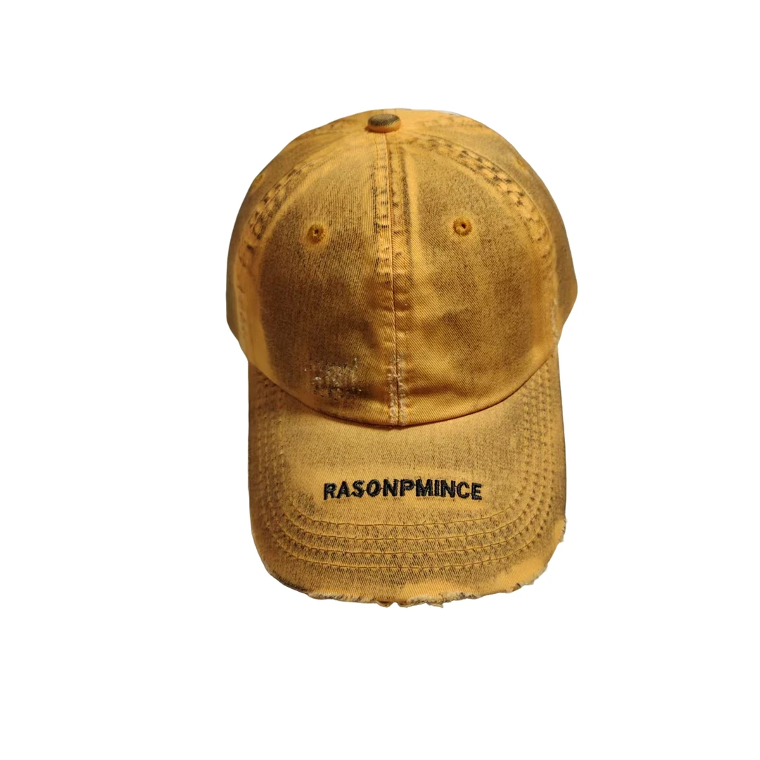 复古做旧脏脏帽棒球帽软顶春夏个性嘻哈鸭舌帽男女款