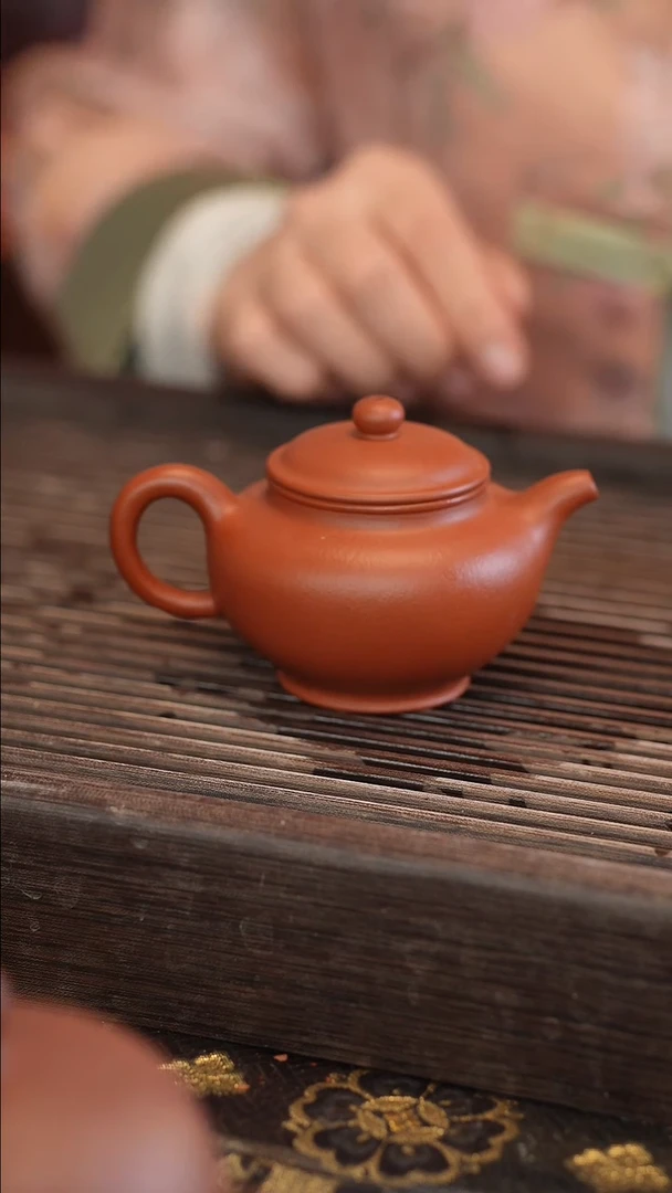 茶壶紫砂简*全手 130cc