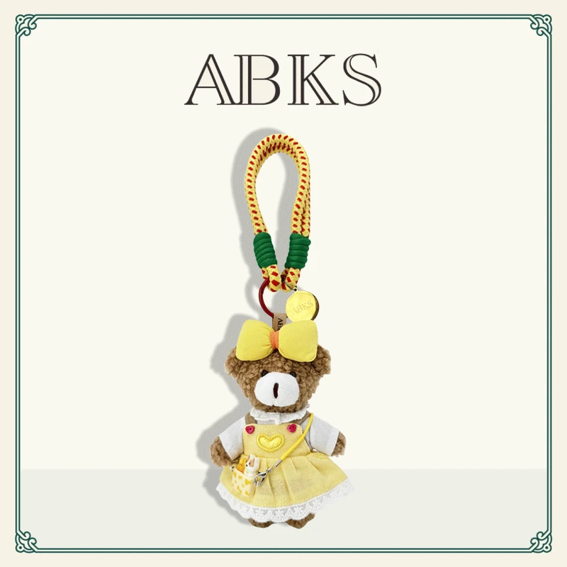 ABKS原创手工包包挂件公仔小玩偶配饰毛绒娃娃女生挂件0116-13