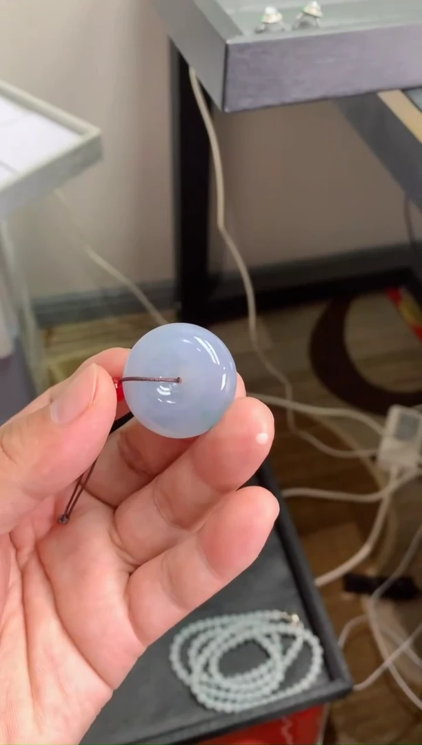 裸石翡翠天然缅甸平安扣