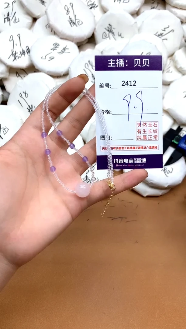 颈饰未镶嵌水晶2412