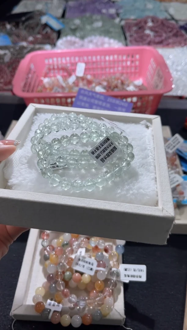 未镶嵌手链水晶154号3条 多样性发一W  8+