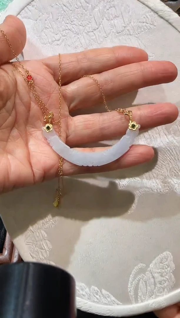 【闪购商品】翡翠颈饰未镶嵌国风