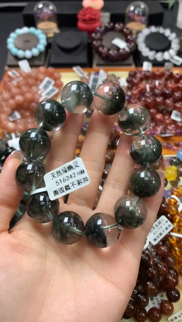 未镶嵌手串水晶18*