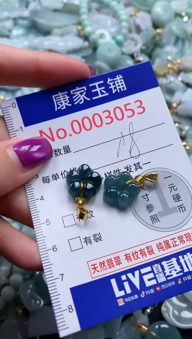 颈饰未镶嵌翡翠3053