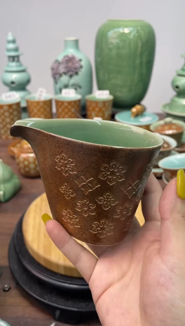 特价福利 微瑕 慧仙青瓷