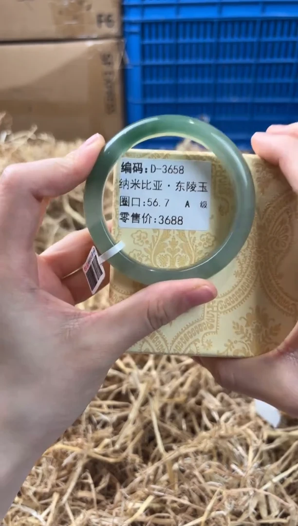 未镶嵌手镯石英质玉D-3658