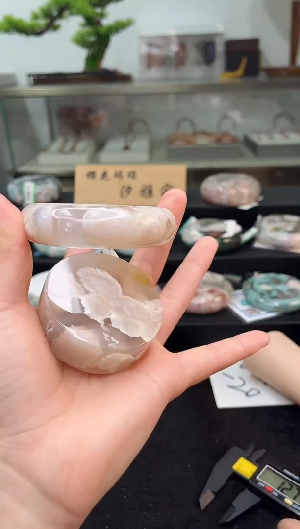 未镶嵌手镯石英质玉58圈口（赠品镯心）354547