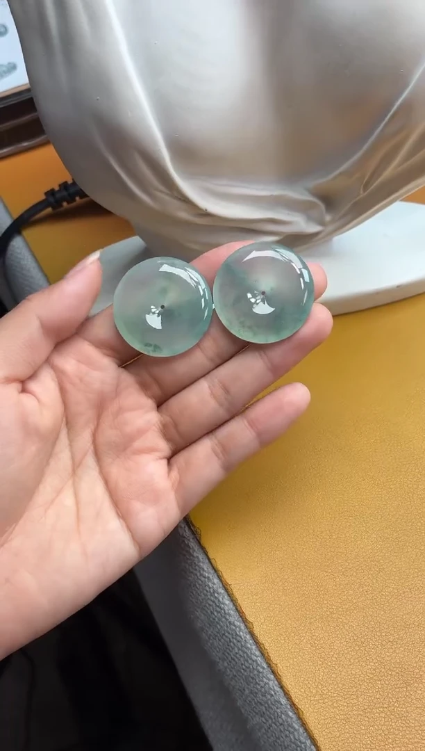 吊坠(不含链)未镶嵌翡翠10 平安扣 30.8 6.2/30.5 6.1