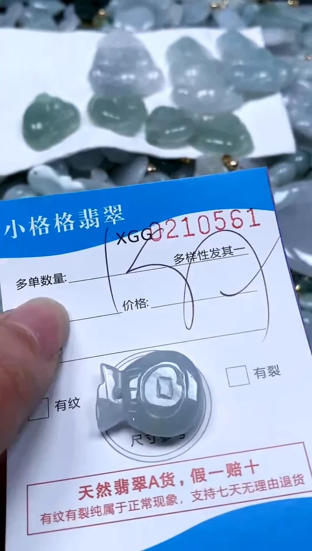 【闪购商品】翡翠颈饰未镶嵌闪购商品0210561