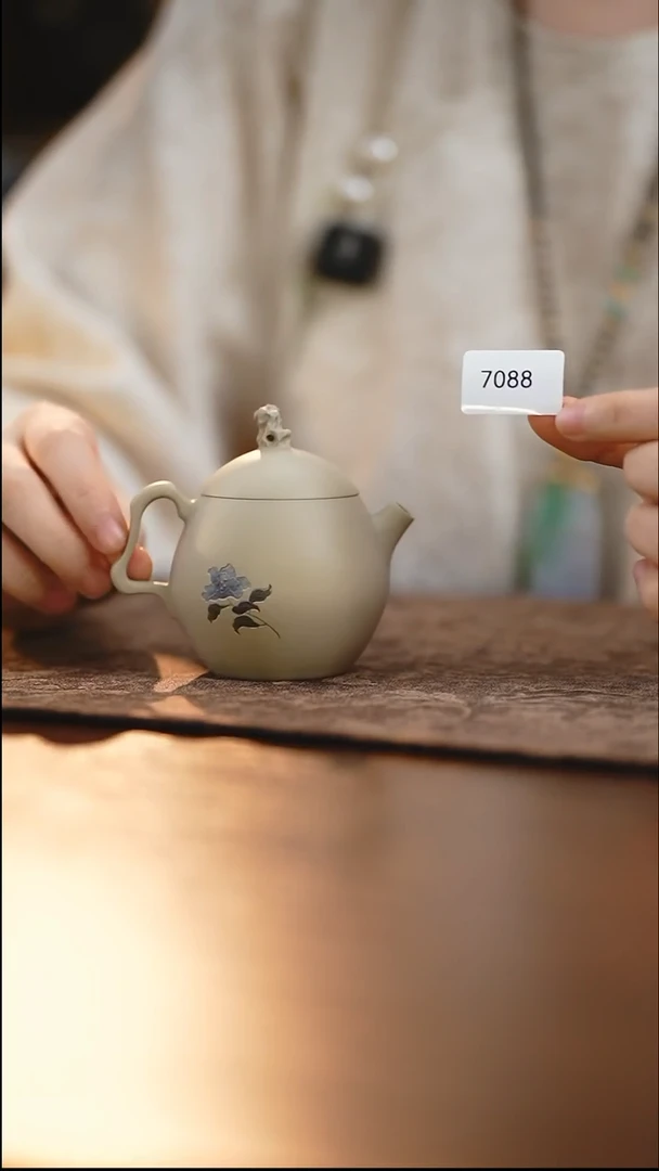 雲梦茶器紫陶茶壶7088