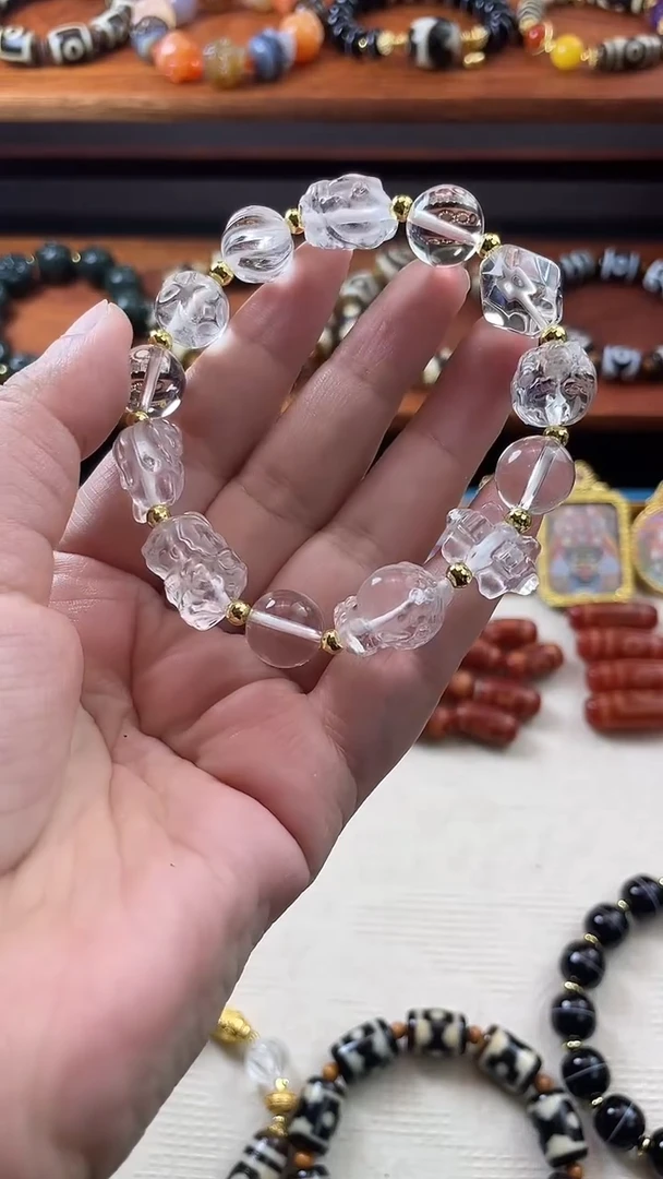 未镶嵌手链水晶