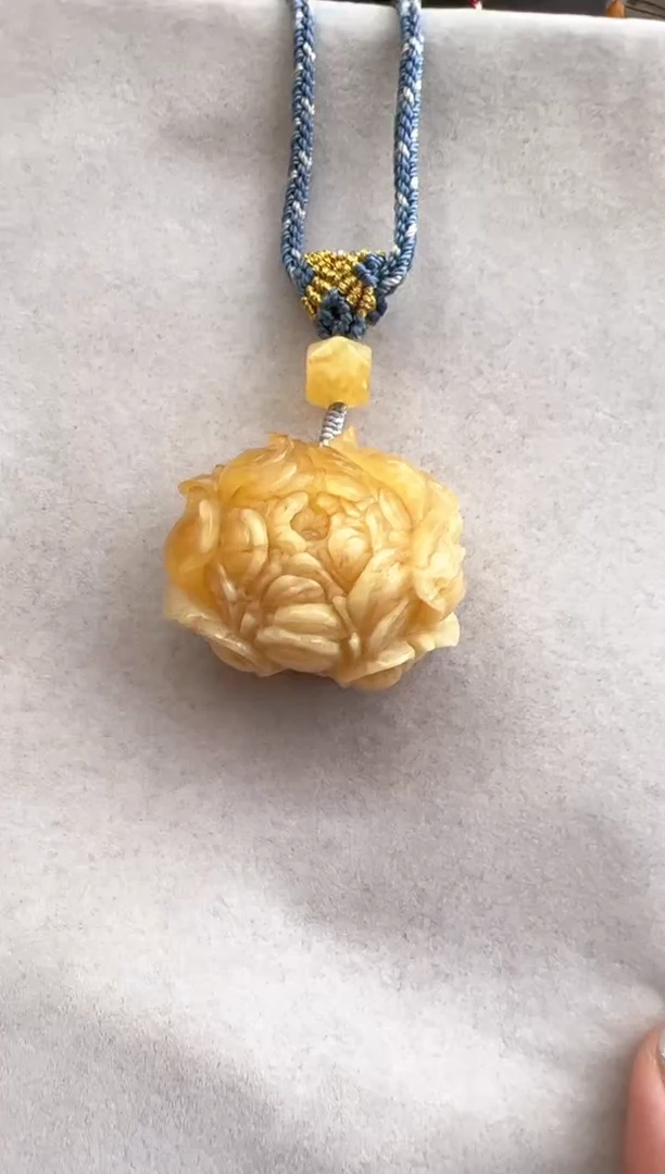 【闪购商品】琥珀裸石未镶嵌10218206-吊坠