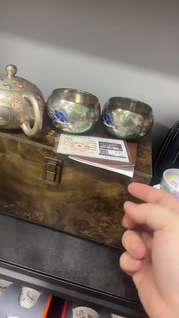 摆件青韵瓷华清货专属链接