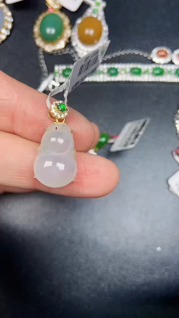 银S925镶嵌戒指翡翠2560