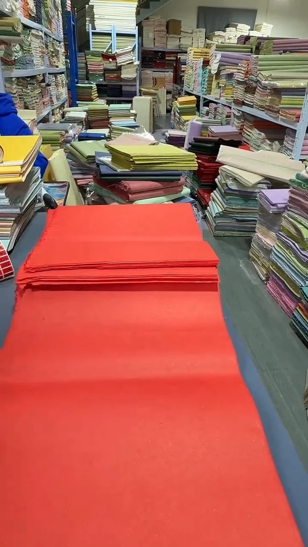 34*138珠光楮皮中国红25张