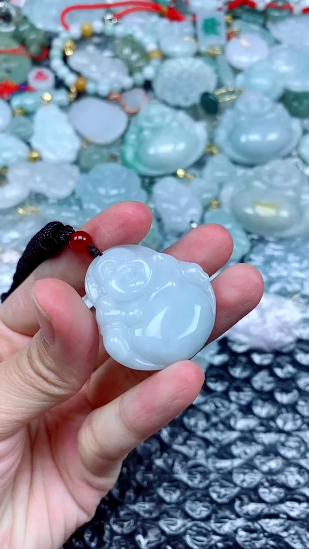 翡翠未镶嵌颈饰66《多样性发货》