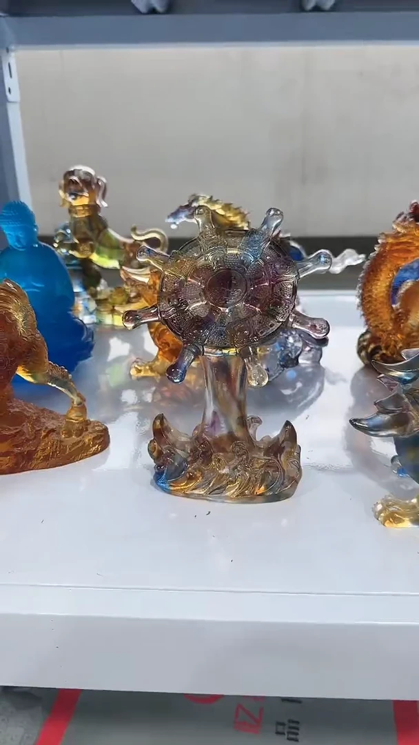 手工艺品琉璃啦*掌舵者 古法琉璃  微瑕介意勿拍 不退不换
