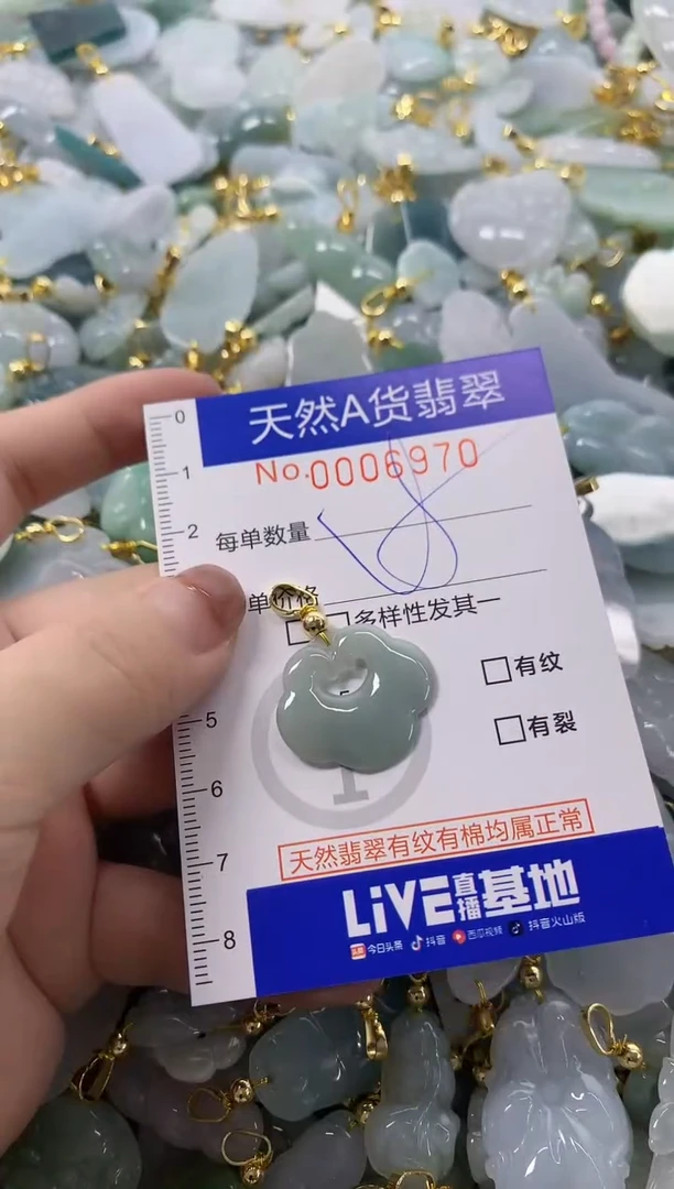 颈饰未镶嵌翡翠天然A货翡翠