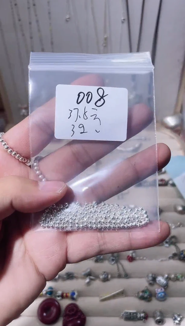 无925银美***雄纯银配件008