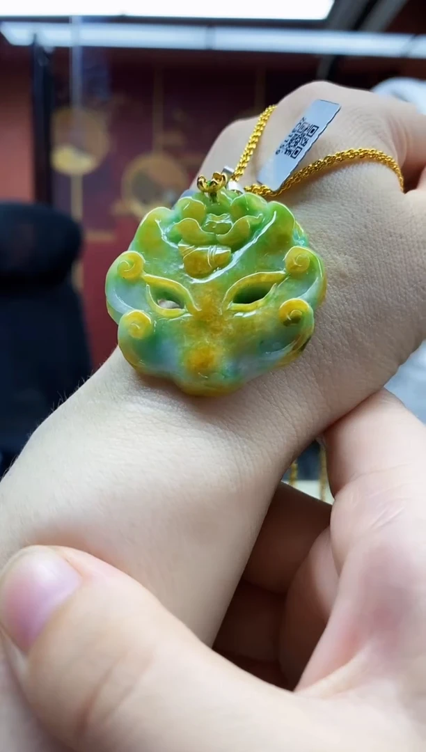 颈饰未镶嵌翡翠翡翠吊坠