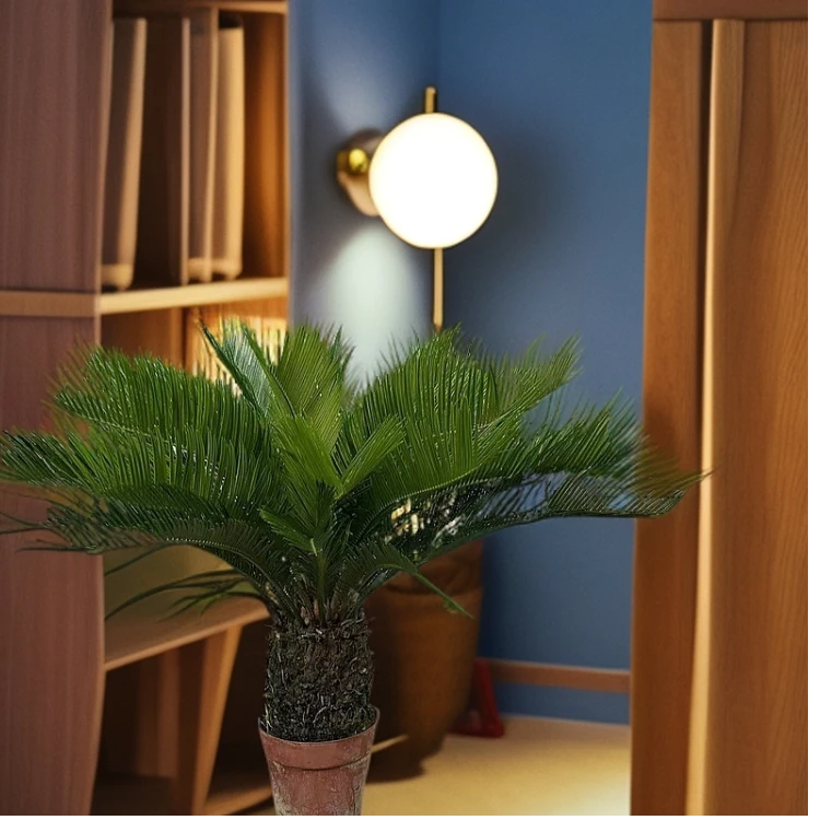 台湾红头苏铁阳台桌面摆放精致版鲜活绿植可耐干耐旱