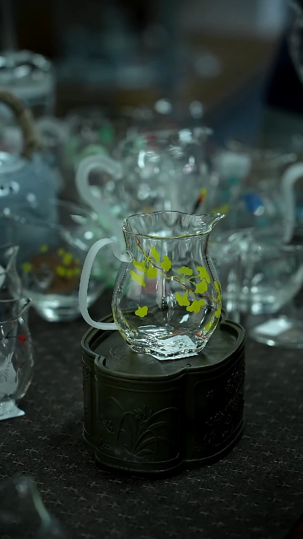 开仓百款全手绘玻璃放漏