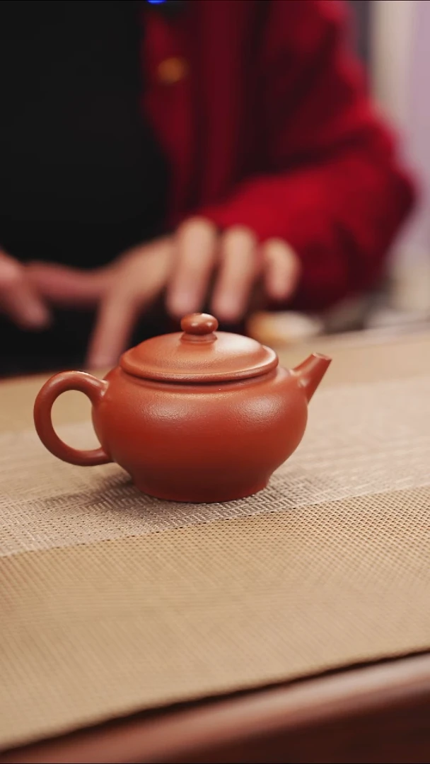 原矿红清水光速紫砂壶11