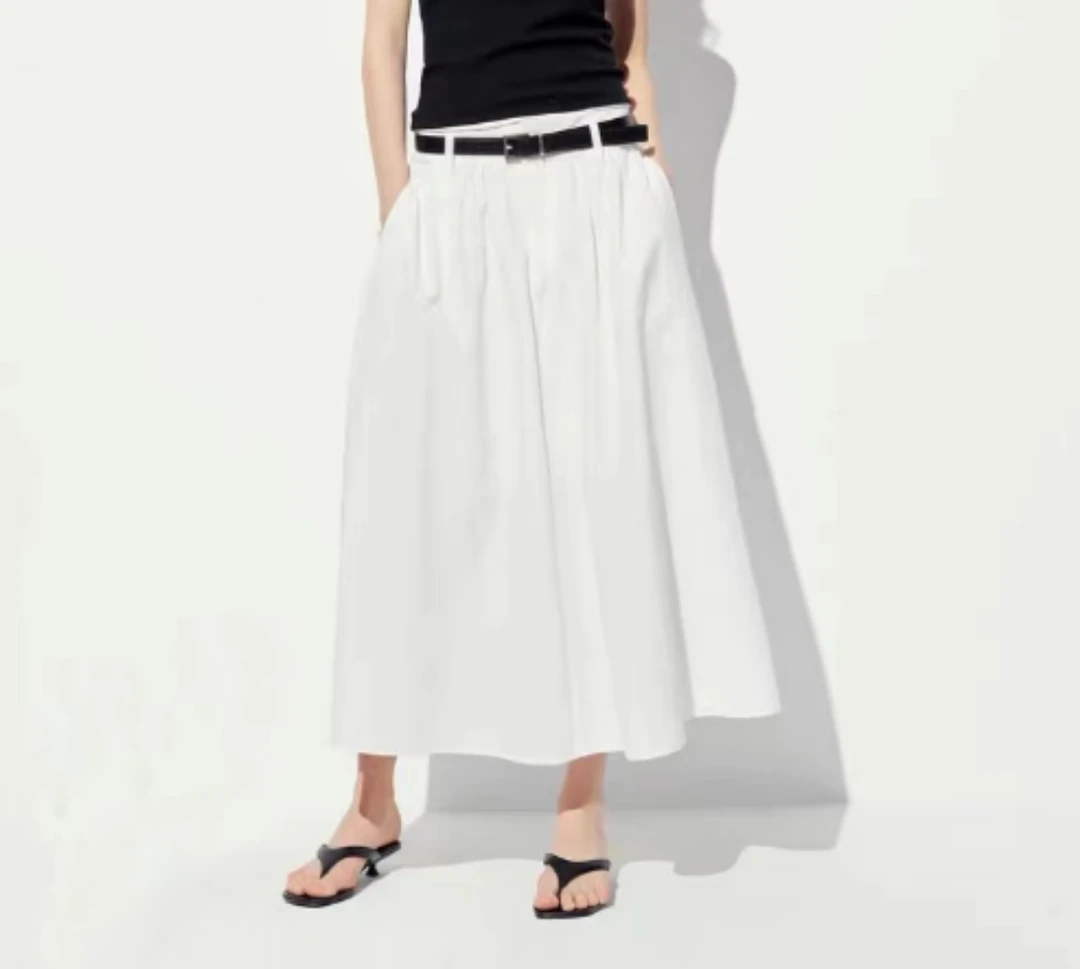 【简柽】A字廓形伞裙D506-2202