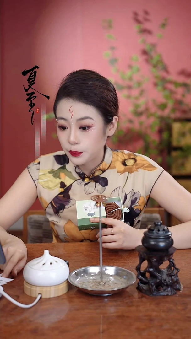 60藏春香粗盘香家用熏香