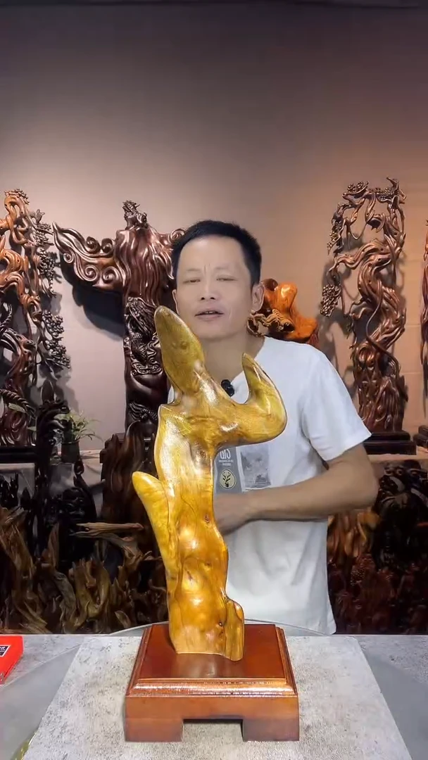 金丝楠感**见小叶桢楠随行摆件22