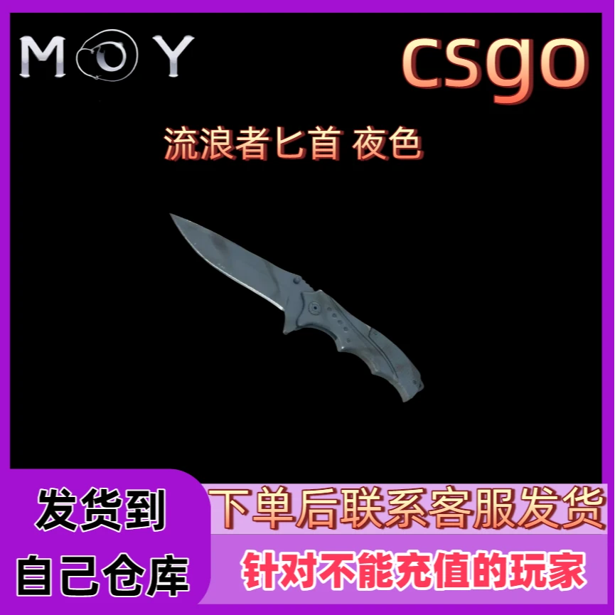 龙玪【支持月付】csgo游戏各种武器游戏充值流浪者匕首 夜色