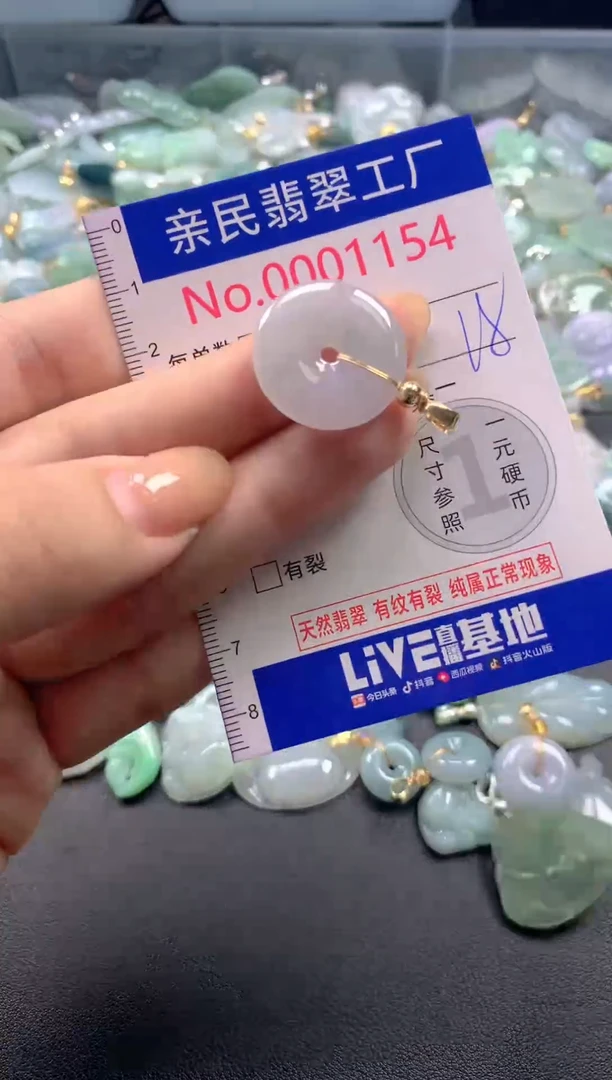 颈饰未镶嵌翡翠1154