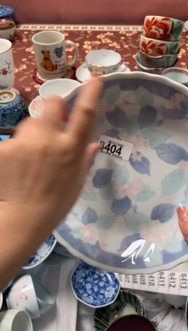 瓷片瓜*瓷器瓷器B404