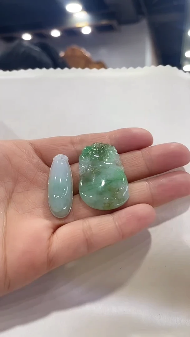吊坠(不含链)未镶嵌翡翠352