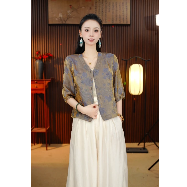 【晨曦】会会高定新中式国风外套