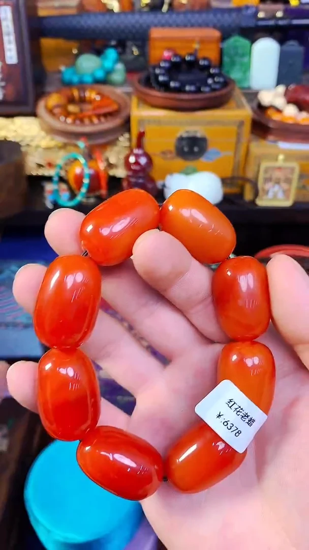 未镶嵌蜜蜡手链精品精品   独具韵味