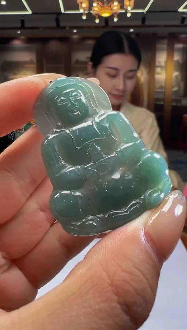 翡翠未镶嵌颈饰F2025-4-16-2