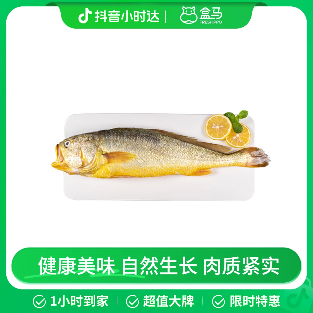 有机三去黄花鱼(3年成) 430g