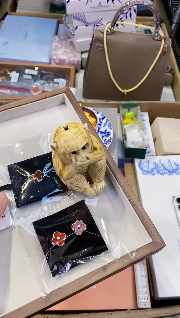 【闪购商品】瓷片四红耳项-都是我的大宝贝儿瓷器