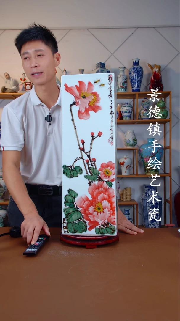 现代景德镇手工手绘陶瓷摆件50
