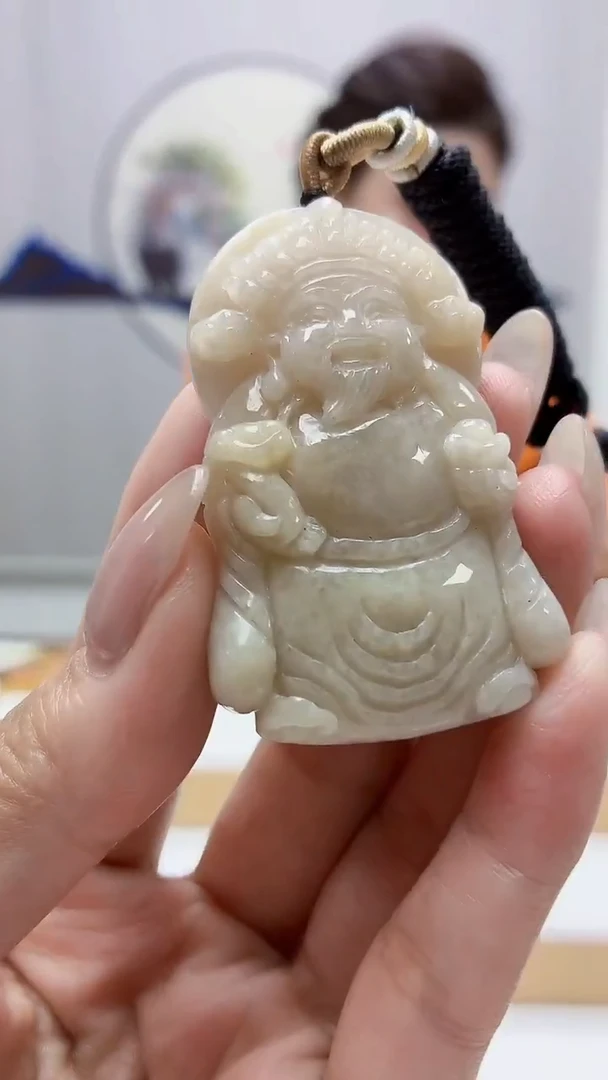 颈饰未镶嵌翡翠4829MM-jj挂件3